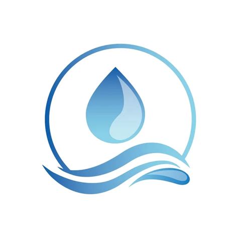 Water Splash Logo Icon Vector — Stock Vector © Friendesigns 118605838