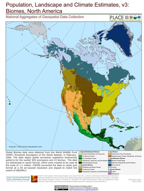 Biomes North America Global Biomes Data Were Obtained Fro Flickr