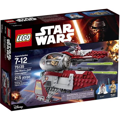 Lego Star Wars Obi Wans Jedi Interceptor 75135