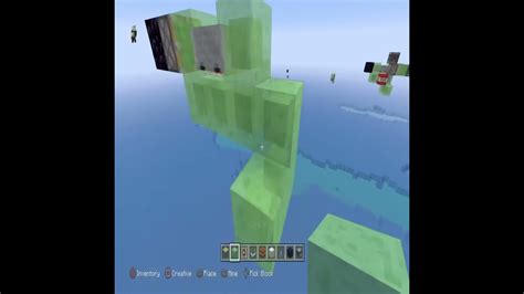 Minecraft Tnt Duper Flying Machine Tutorial Ps4 Redstone Shorts