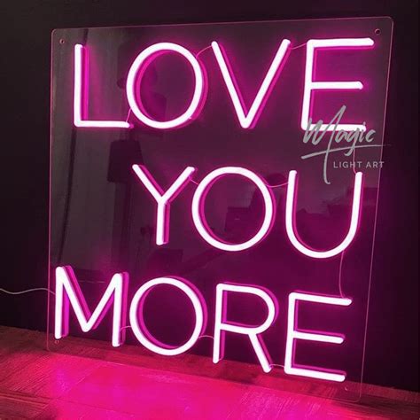 love-you-more-neon-signneon-sign-bedroomneon-artneon-wall-etsy