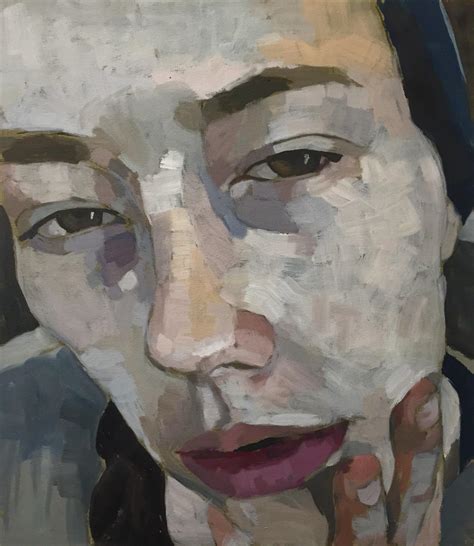 Self Portrait 2015 Oil On Canvas Painting