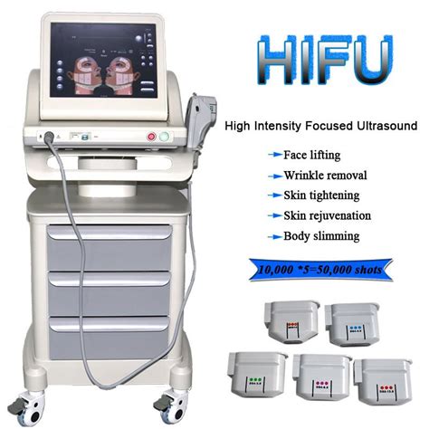 Hifu High Intensity Focused Ultrasound Hifu Face Skin Care Machine