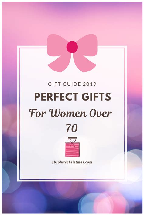 Gift ideas for 70 year old woman birthday. Pin on Gifts for Older Women
