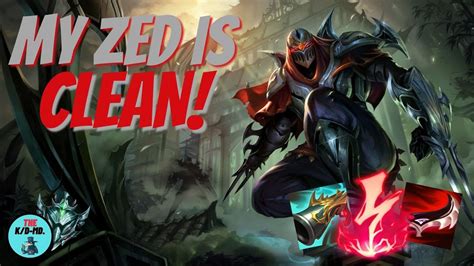 MY ZED IS CLEAN How To Play Zed In The Midlane Season 11 League Of