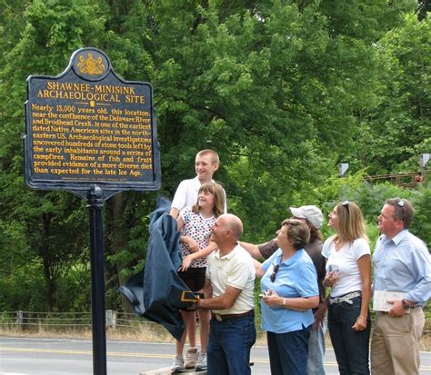 This Week In Pennsylvania Archaeology The Dedication Of The Shawnee