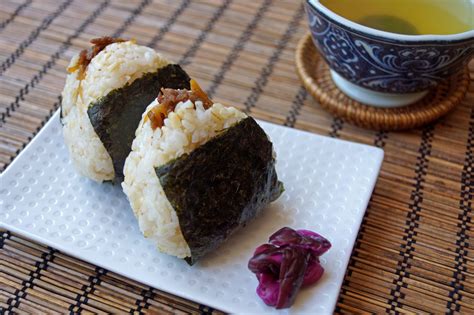 Onigiri With Beef Shigureni Recipe Japanese Cooking 101