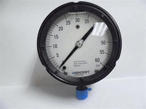 Ashcroft Duragauge Pressure Gauge Asmeb40 2000 Psi Irontime Sales