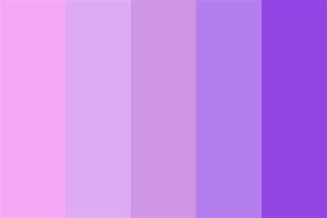 Aesthetic Pastel Purples Color Palette Pastel Aesthetic Purple Color