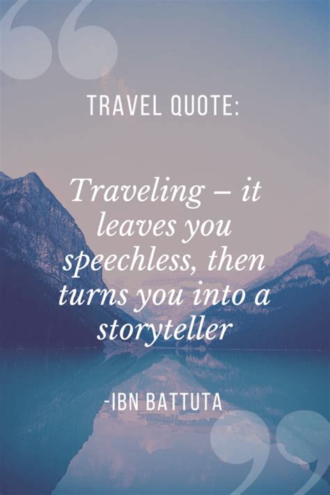 Ibn Battuta Travel Quote Travel Quotes Inspirational Travel Quotes