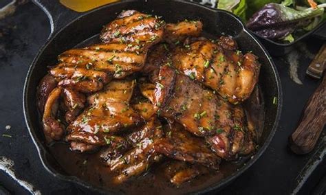 I've seen the recipe in various cookbooks and online for years, but. Baked Apricot Glazed Chicken Thighs Recipe | Traeger Grills