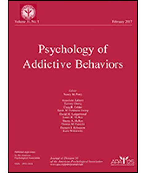 Psychology Of Addictive Behaviors Philippine Distributor Of Magazines