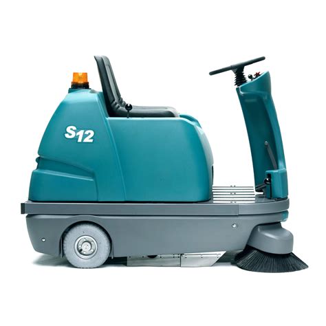 Compact Floor Sweepers Tennant Company S12 Sweeper Battery Powered