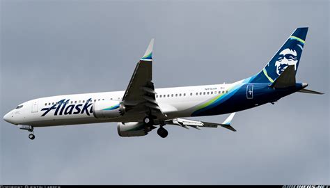 Boeing 737 9 Max Alaska Airlines Aviation Photo 6372797
