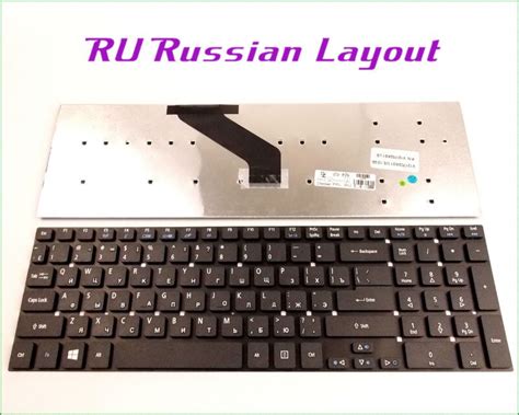 Top view description press to turn. New RU Russian Laptop Keyboard for Acer Aspire V3 571G V3 ...
