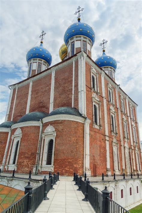 Assumption Cathedral Ryazan City Russia Stock Photo Image Of