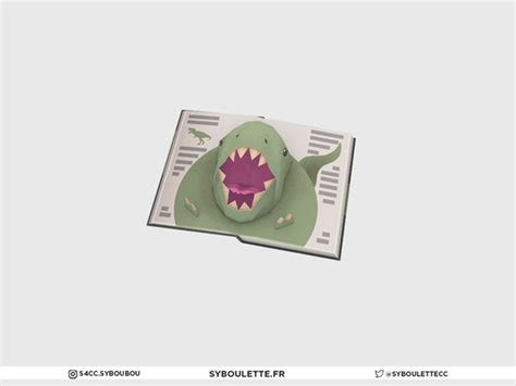 The Sims Resource Dino Pop Up Book