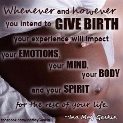 Quotes About Giving Birth Quotesgram
