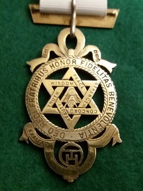 Masonic Holy Royal Archchapter Antique 1916 Solid Silver Etsy
