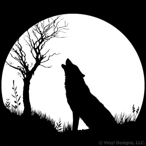 Drawing a realistic wolf is easier than you may think. Wolf Silhouette Drawing at PaintingValley.com | Explore ...