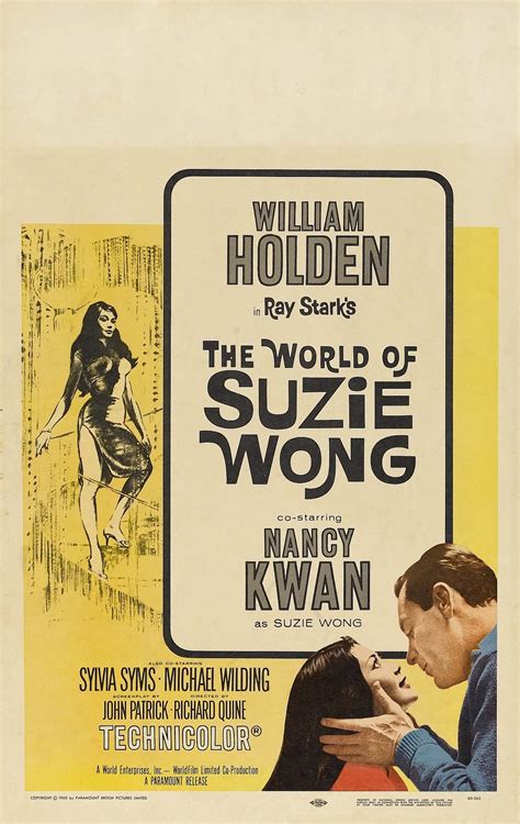 Picture Of The World Of Suzie Wong 1960