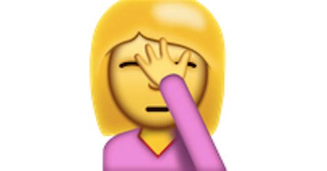 The Face Palm Emoji Is Here To Express What Words Just Cannot Even