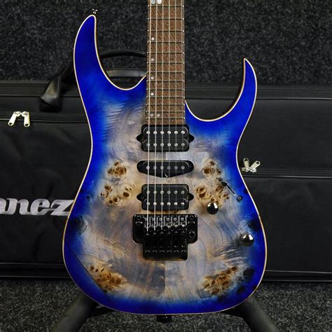 Ibanez Rg Premium Rg1070pbz Cbb Cerulean Blue Burst W Case 2nd