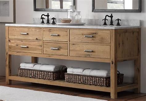 Buy oak bathroom vanity cabinets and get the best deals at the lowest prices on ebay! Weathered Wood Bathroom Vanities for a Cottage Style ...