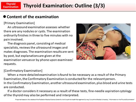 Thyroid Examination Outline 33 Moe