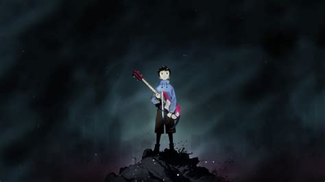 Maybe you would like to learn more about one of these? Wallpaper : anime boys, guitar, music, FLCL, Nandaba Naota ...