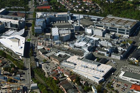 Luftaufnahme Stuttgart Erweiterungs Neubau Baustelle Auf Dem