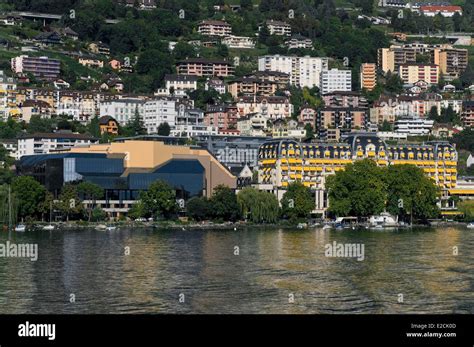 Switzerland Canton Of Vaud Montreux Auditorium Stravinski Montreux