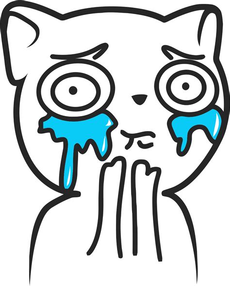 Download Crying Meme Face Png Png And  Base