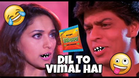 Bollywood Funny Dubbing 🤣 Dil To Pagal Hai Funny Dubbing Youtube