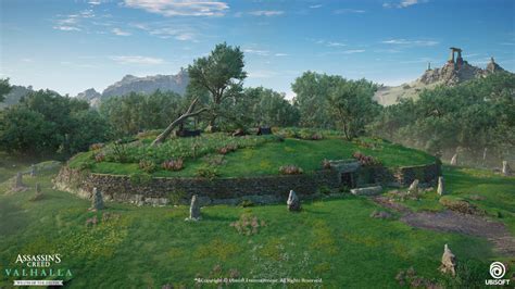 Artstation Locations Boyne Tombs Assassin S Creed Valhalla