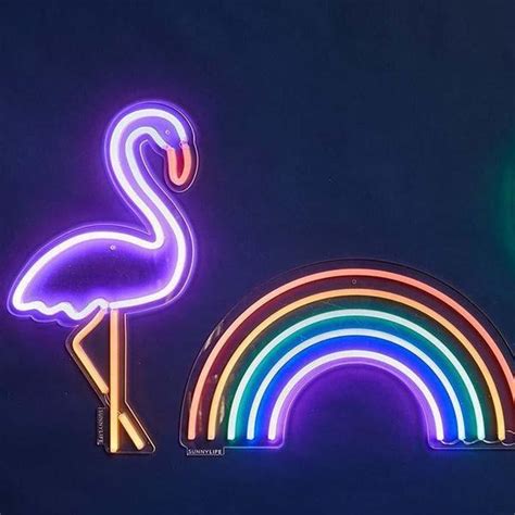 Sunnylife Flamingo Neon Led Light Pink Garmentory