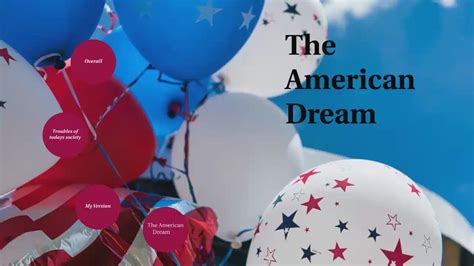 The American Dream By Jada Enlow On Prezi Video