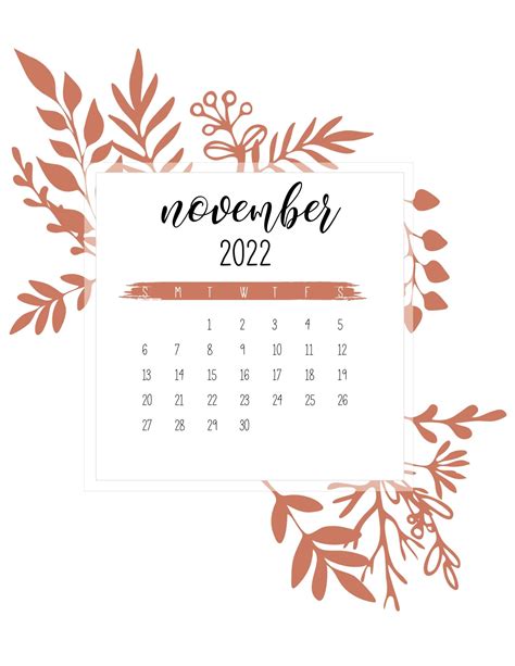 🔥 Download Printable November Calendars By Williamgrant November