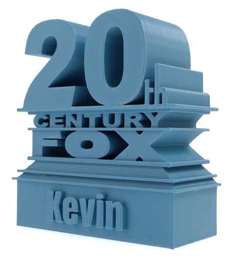 Twentieth Century Fox Customizable Logo 3d Printed T 20th Century