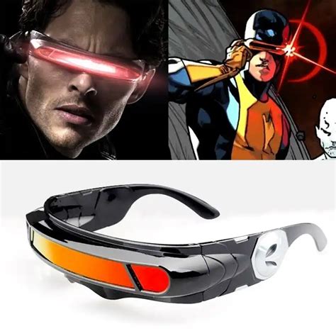 x men laser cyclops sunglasses men women designer special memory materials polarized travel