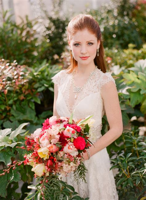 Redhead Bride Elizabeth Anne Designs The Wedding Blog