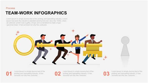 Infographic Teamwork Powerpoint Template And Keynote Slide