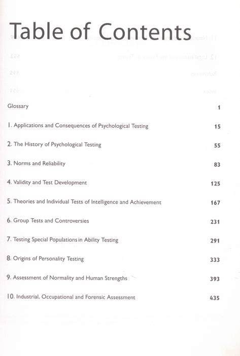 Psychological Testing History Principles And Applications