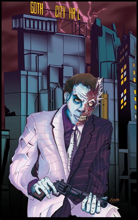 Two Face By Ivanps On Deviantart