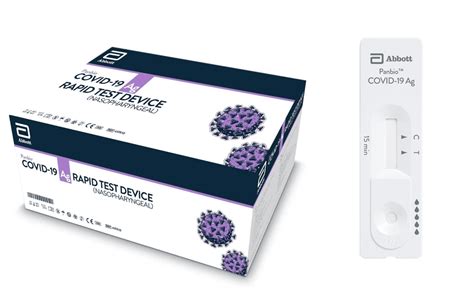 The abbott panbio rapid test — manufactured in the u.s. Panbio Covid-19 Ag Sneltest - Abbot (Afname per doos)