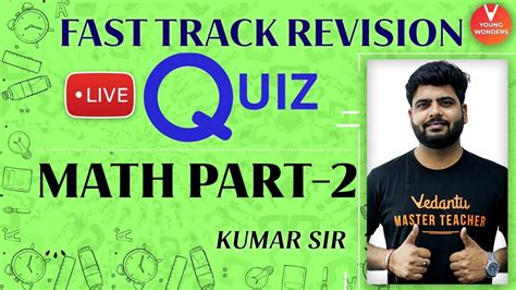 The gcse or the igcse course? Maths Quiz: PART - 2 for Class 6 - 8 | Fast Track Revision ...