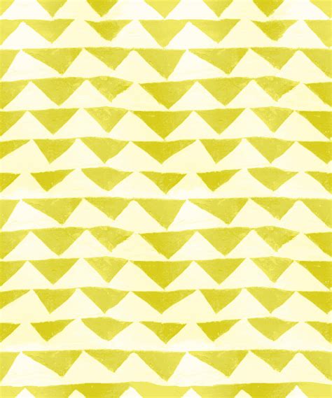 Download Vibrant Yellow Triangle Pattern Wallpaper Wallpaper