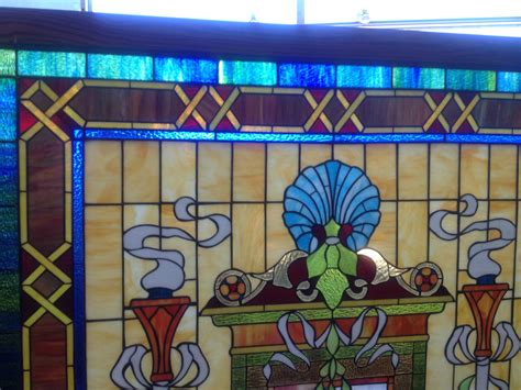 Large Antique Stained Glass Window Instappraisal