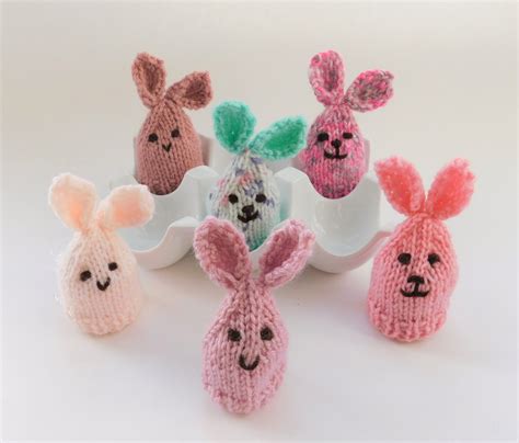 Easter Bunny Egg Cosy Pattern By Marianna Mel Knitted Easter Crafts