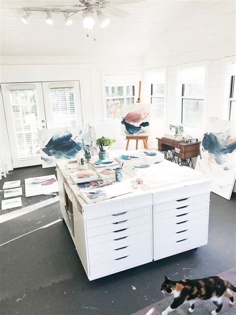 Creating A Custom Art Studio Table — Deeann Rieves Art Studio At Home